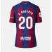 Barcelona Sergi Roberto #20 Voetbalkleding Thuisshirt Dames 2023-24 Korte Mouwen